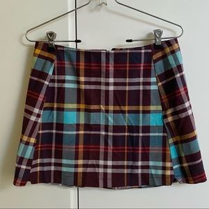 Urban outfitters plaid mini S
